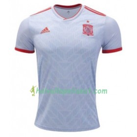 Jalkapallo Pelipaidat Espanja Vieraspaita naisten MM-kisat 2019 Lyhythihainen